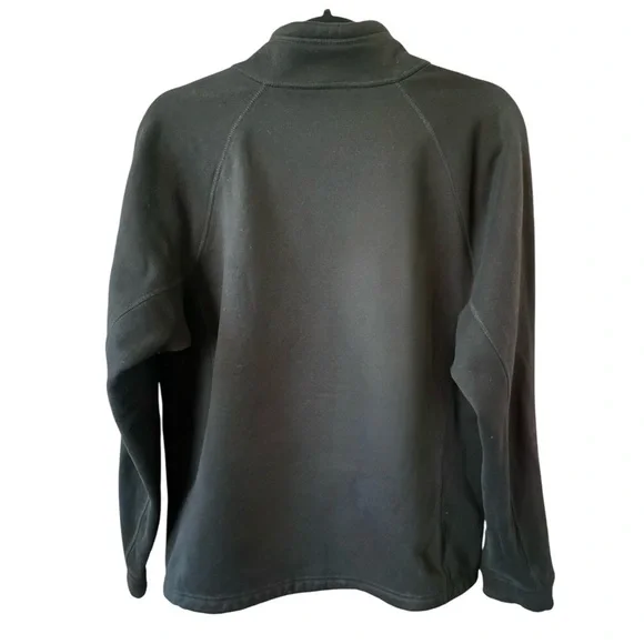 The North Face Men's Medium Black Sweatshirt Fleece Full Zip Jacket Warm - Picture 3 of 4